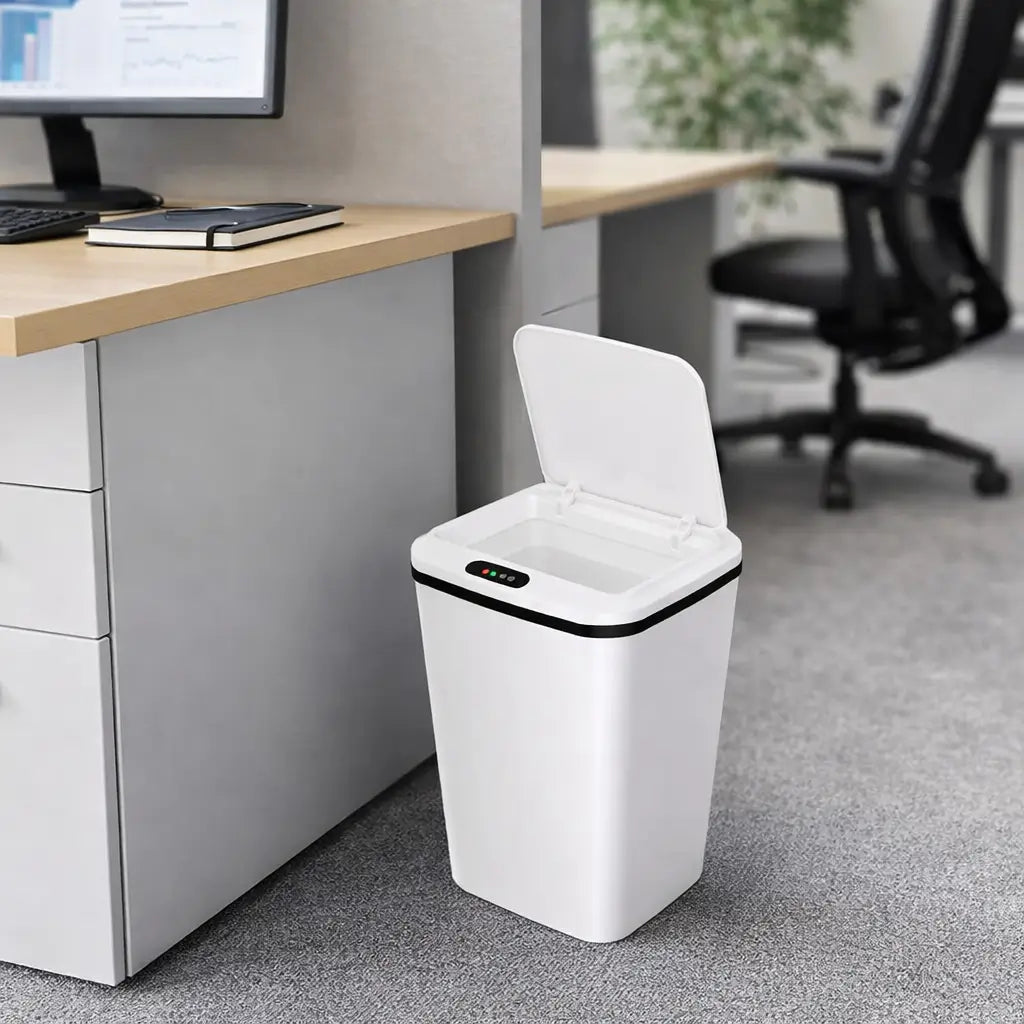 Lixeira Smart com Sensor Abre e Fecha Automático 16L