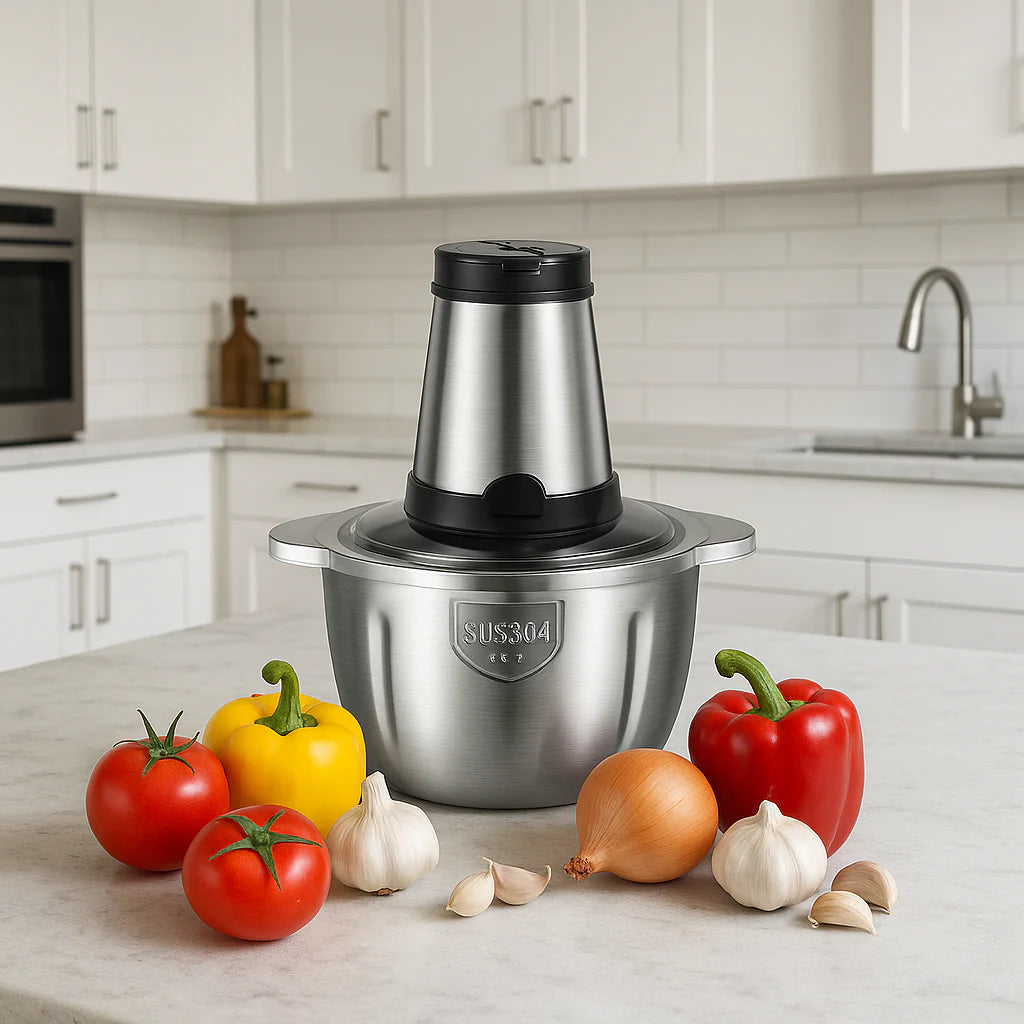 Processador e Triturador Elétrico TurboMix