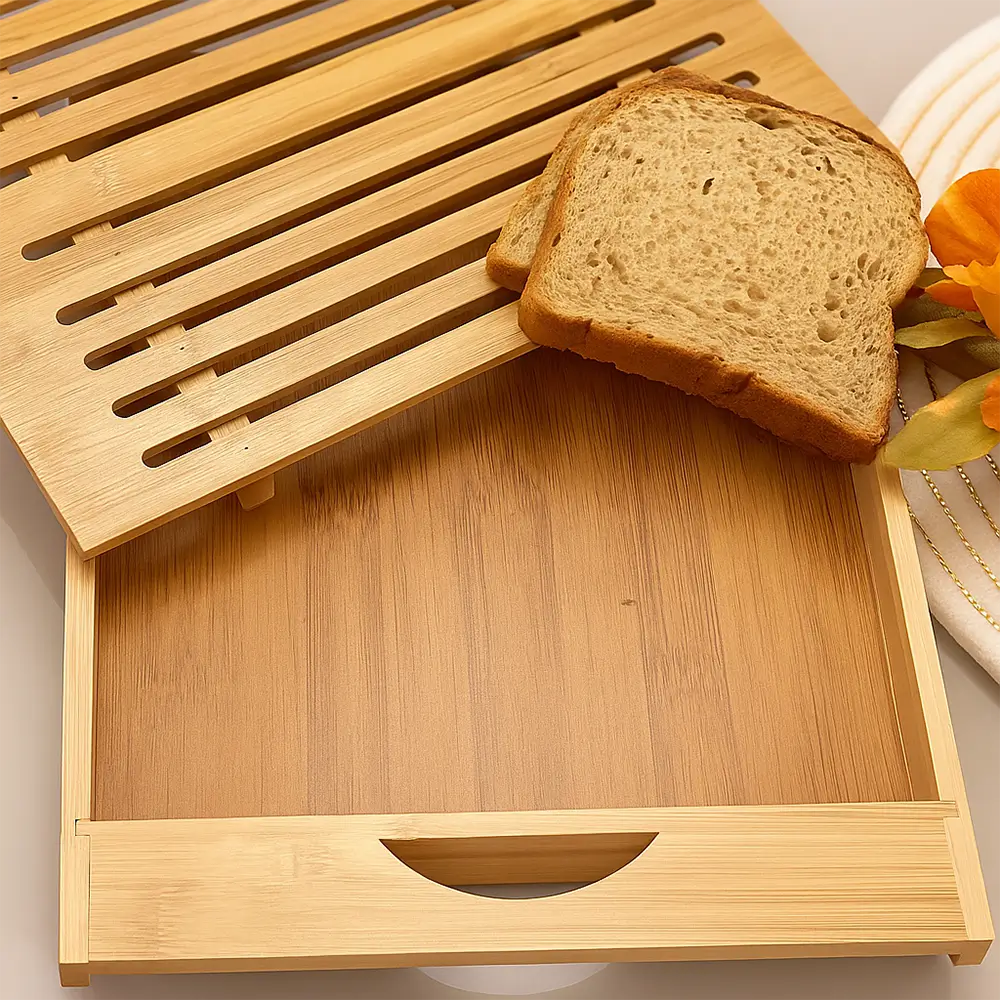 Tábua de Bambu PremiumStyle – Migalheira Antifúngica