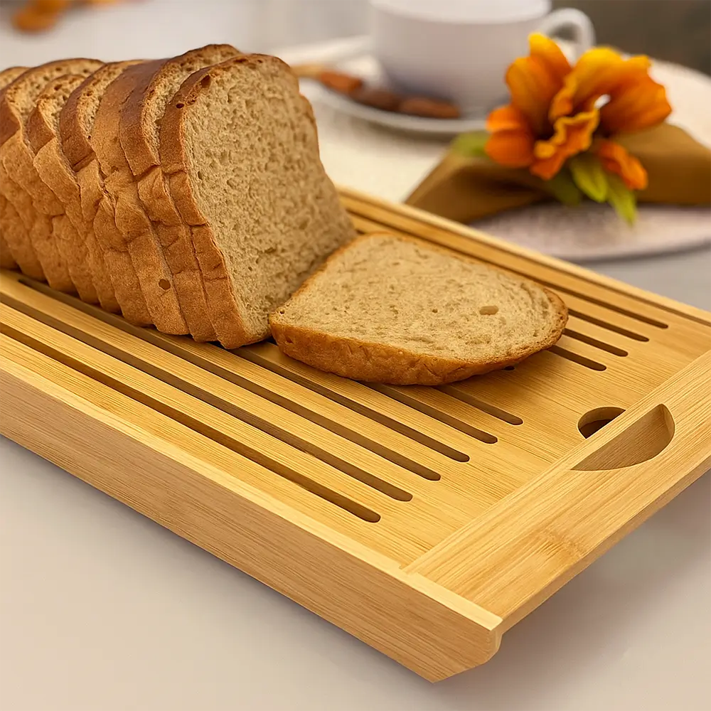 Tábua de Bambu PremiumStyle – Migalheira Antifúngico