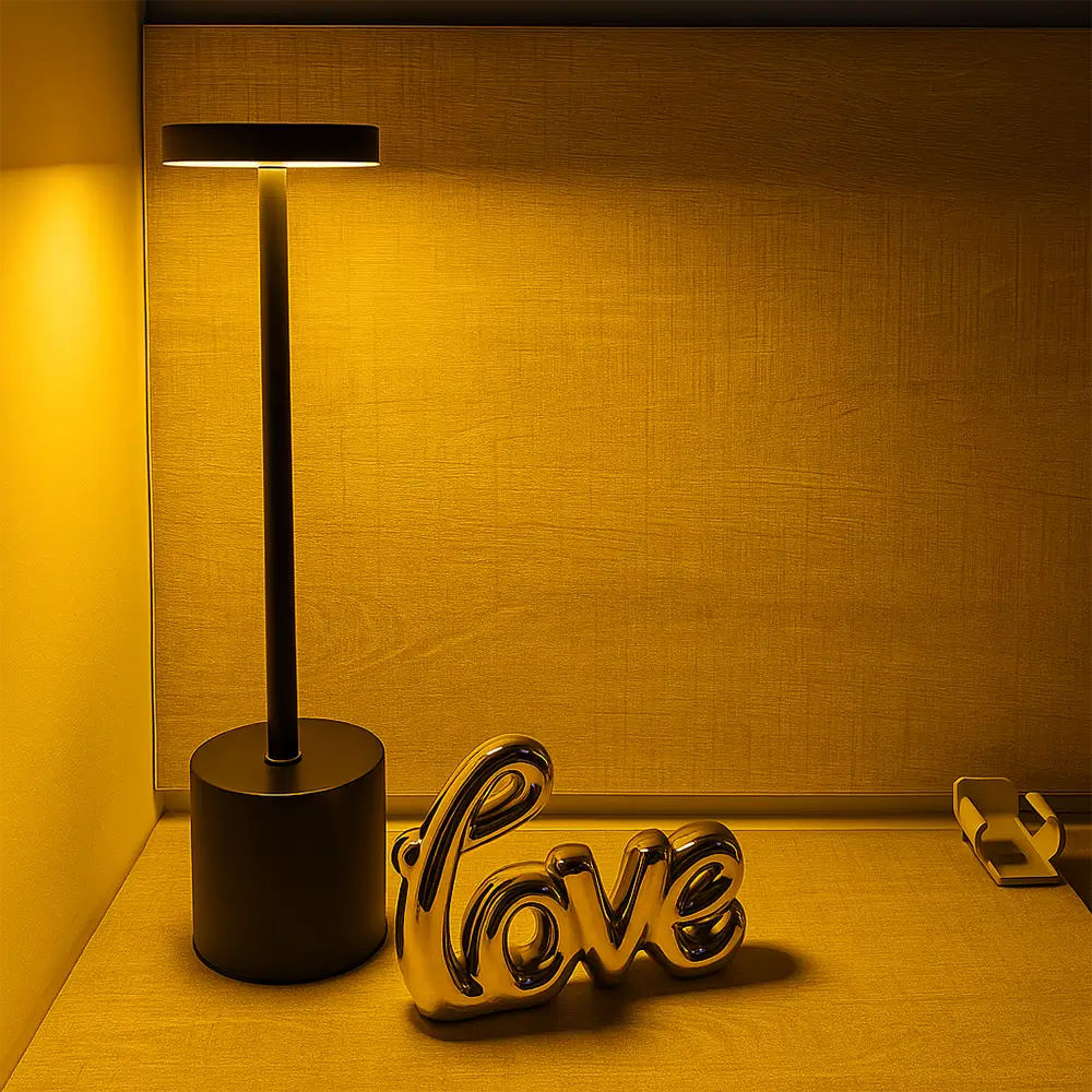 Luminária LED TouchLumme de Mesa – Recarregável