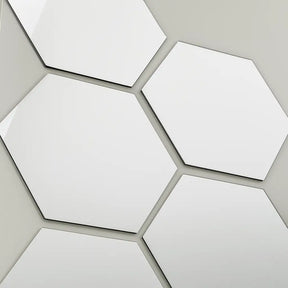 Kit 10 Espelhos HexaDecor 12x10 – INQUEBRÁVEL