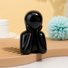 Estatueta Minimalista União da Vida – Feito em Gesso