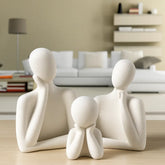 Estatueta Minimalista União da Vida – Feito em Gesso