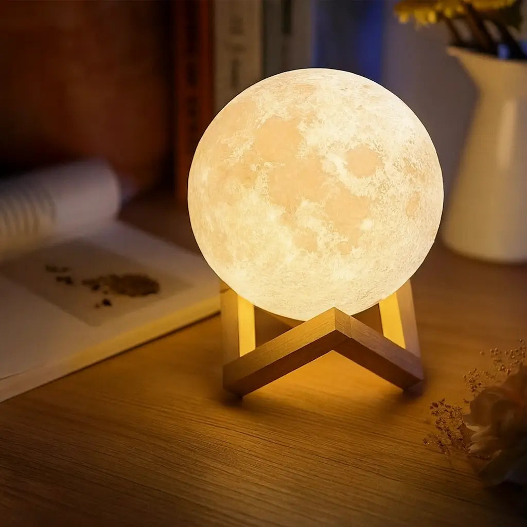 Luminária LED MoonLight com Base