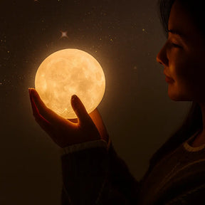 Luminária LED MoonLight com Base