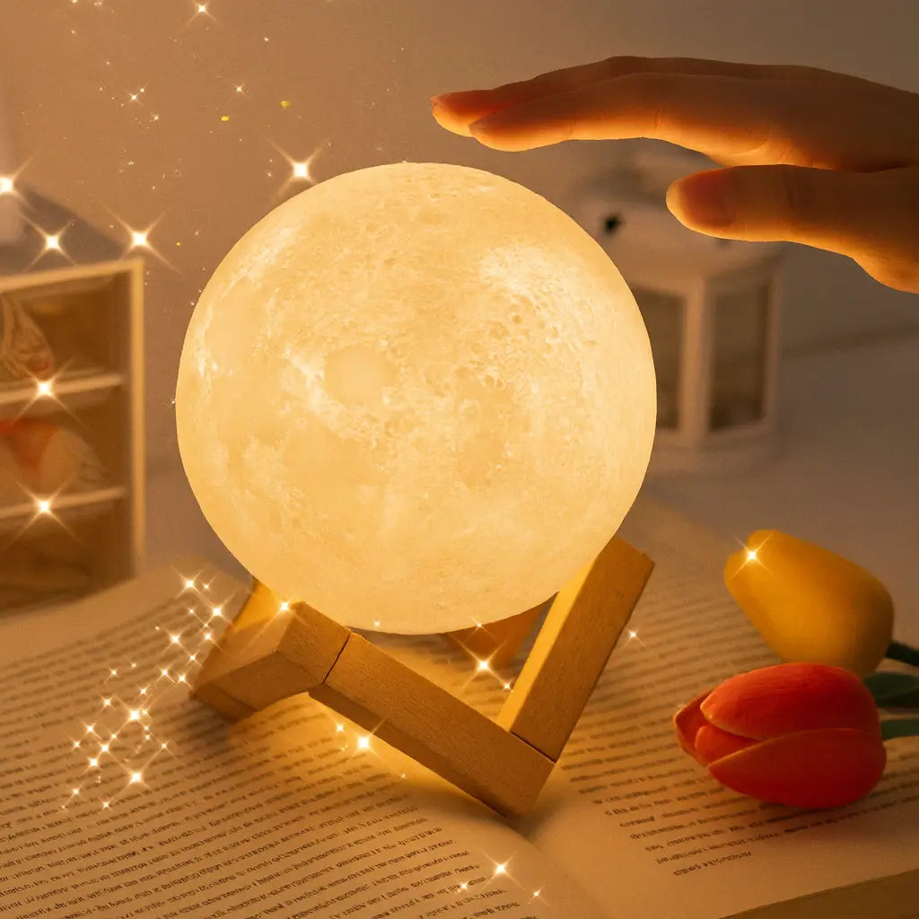 Luminária LED MoonLight com Base