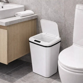 Lixeira Smart com Sensor Abre e Fecha Automático 16L