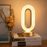 Luminária LED de Mesa Brilho de Cristal