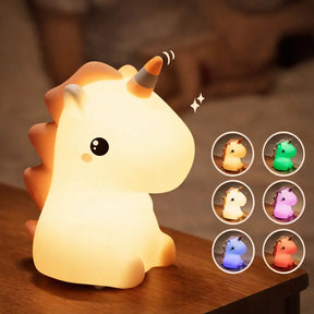Luz Noturna Infantil Meu Unicórnio – 6 Cores