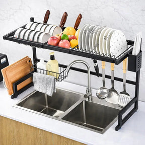 Escorredor de Louça Compacto para Pia 65cm