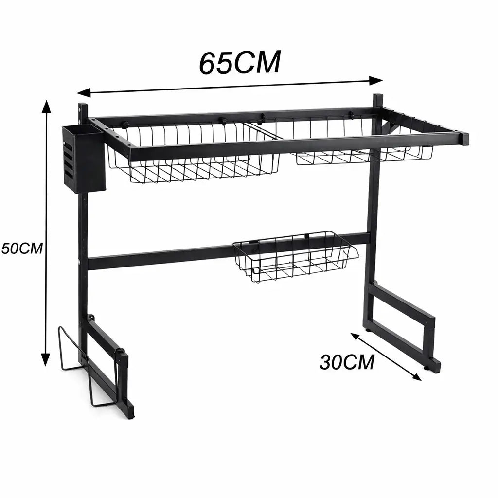 Escorredor de Louça Compacto para Pia 65cm
