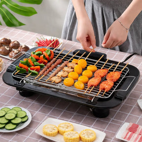 Churrasqueira Elétrica de Mesa com 6 Temperaturas