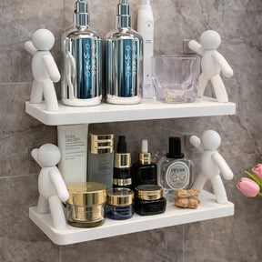 KIT 2 Prateleiras Doll Organizadoras de Banheiro