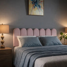 Cabeceira Nuvem Modular Estofada Autocolante 20x45