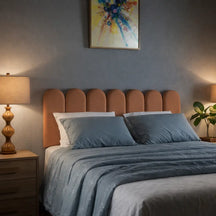 Cabeceira Nuvem Modular Estofada Autocolante 20x45