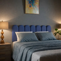 Cabeceira Nuvem Modular Estofada Autocolante 20x45