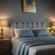 Cabeceira Nuvem Modular Estofada Autocolante 20x45