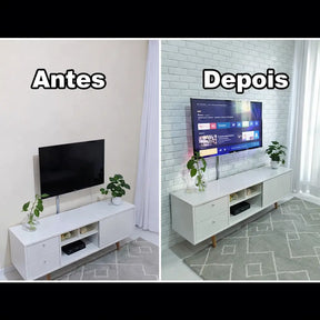 Placa Adesiva 3D Tijolinho 70x77 – Revestimento de Parede Sem Obra