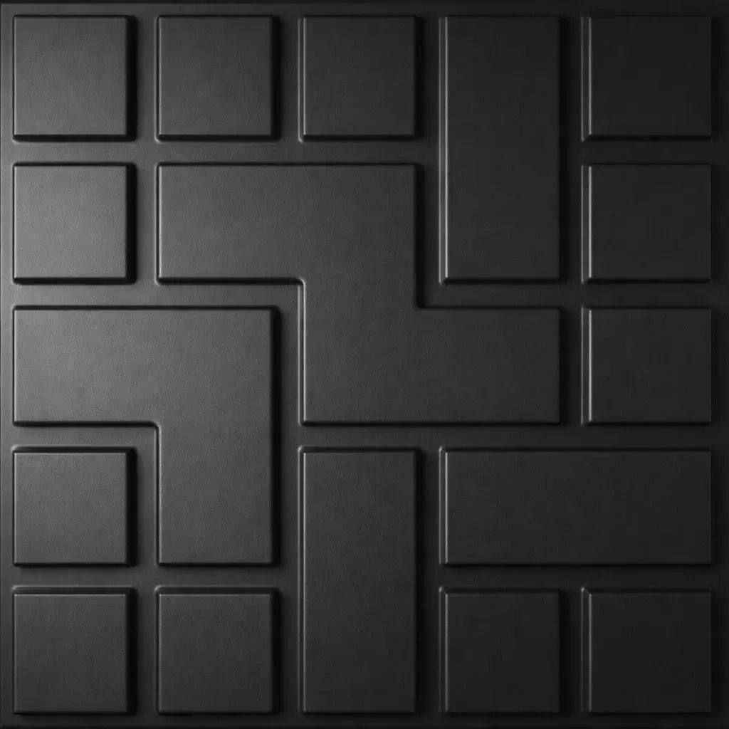 KIT 10 Placas Adesivas 3D Berlin 50x50 – Revestimento de Parede