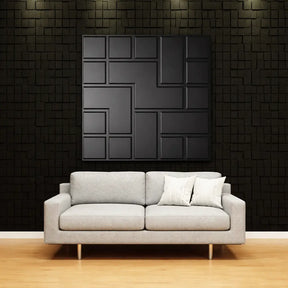 KIT 10 Placas Adesivas 3D Berlin 50x50 – Revestimento de Parede