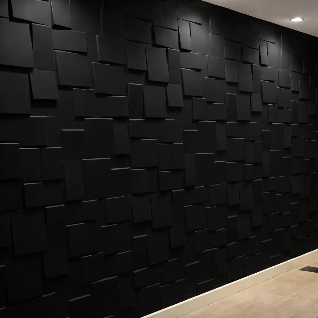 KIT 10 Placas Adesivas 3D Tokyo 50x50 – Revestimento de Parede