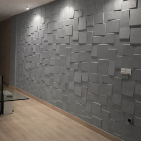 KIT 10 Placas Adesivas 3D Tokyo 50x50 – Revestimento de Parede