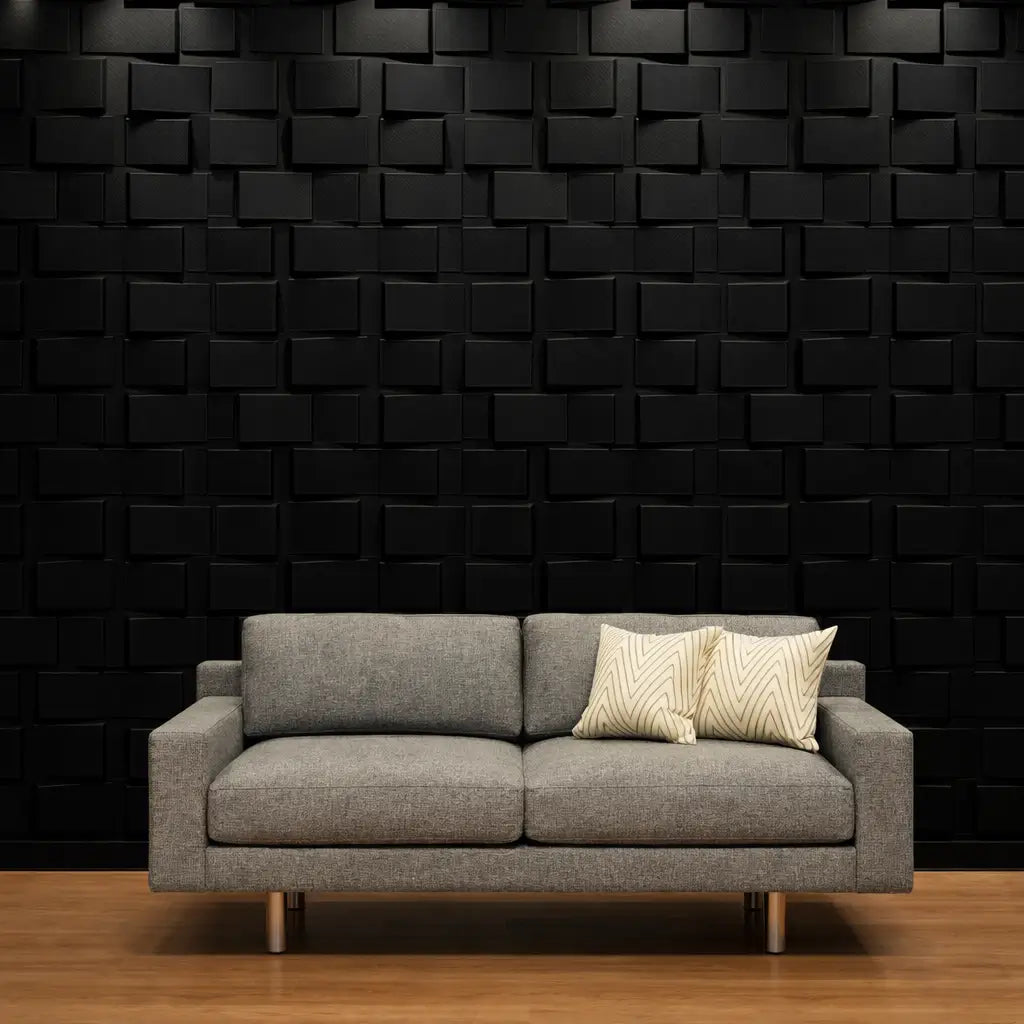 KIT 10 Placas Adesivas 3D Tokyo 50x50 – Revestimento de Parede