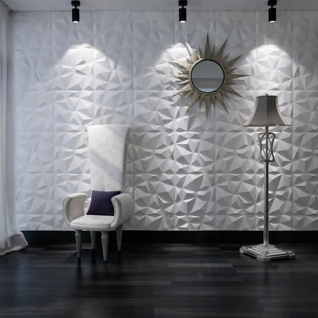 KIT 10 Placas Adesivas 3D Dubai 30x30 – Revestimento de Parede