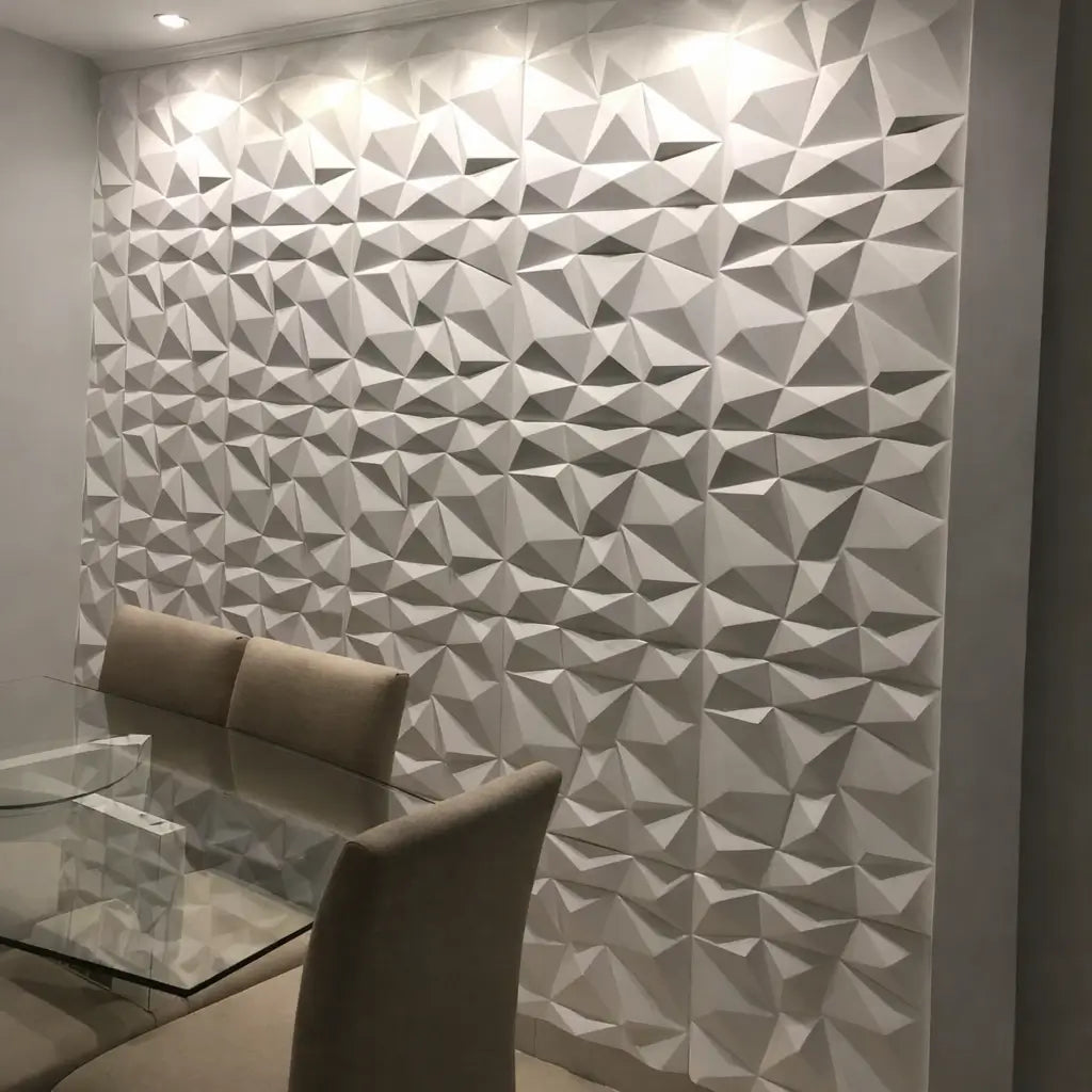 KIT 10 Placas Adesivas 3D Dubai 30x30 – Revestimento de Parede