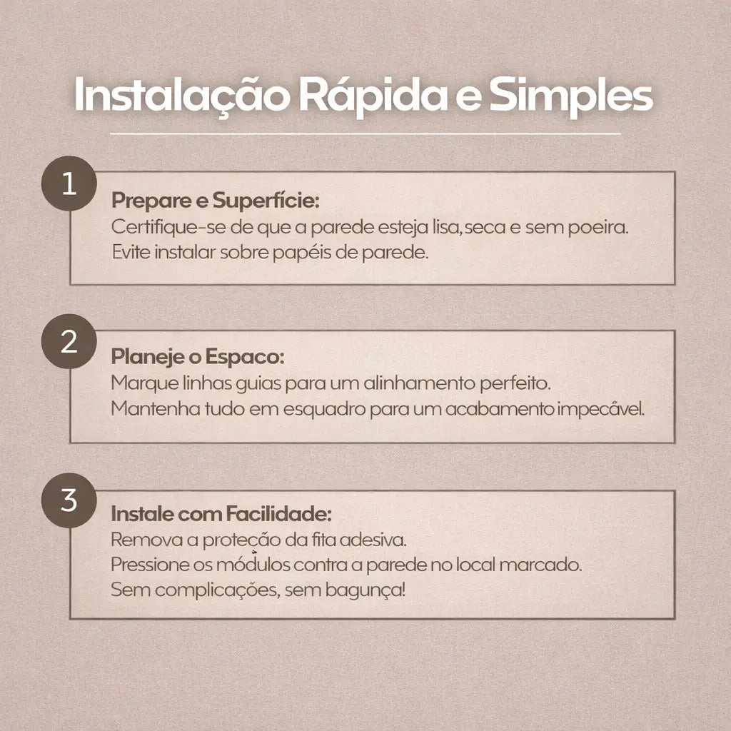 Cabeceira Modular Linho Autocolante 20x60