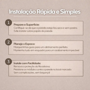 Cabeceira Modular Linho Autocolante 20x60