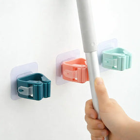 KIT 5 Ganchos Organizadores de Lavanderia Autocolante