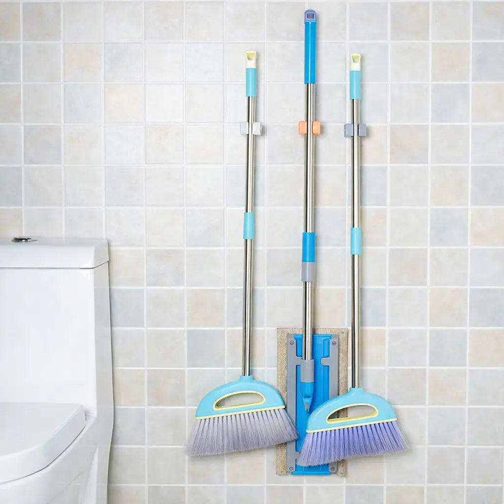 KIT 5 Ganchos Organizadores de Lavanderia Autocolante