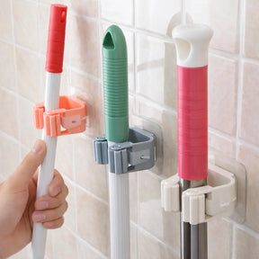 KIT 5 Ganchos Organizadores de Lavanderia Autocolante