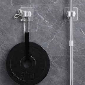 KIT 5 Ganchos Organizadores de Lavanderia Autocolante