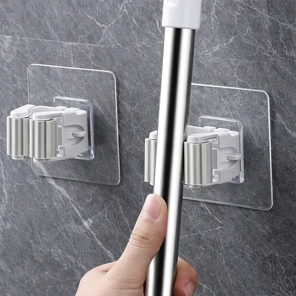 KIT 5 Ganchos Organizadores de Lavanderia Autocolante