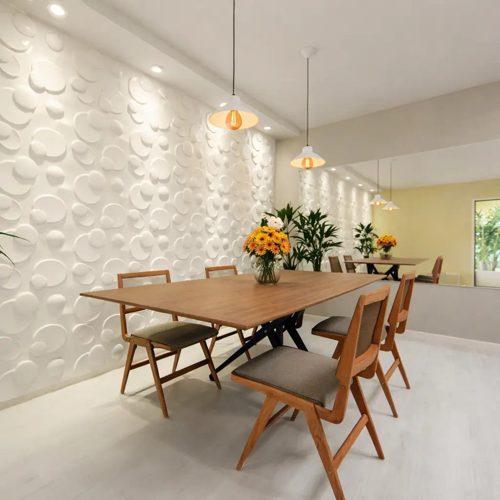 KIT 10 Placas Adesivas 3D Madrid 30x30 – Revestimento de Parede