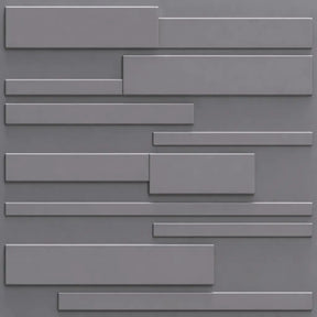 KIT 10 Placas Adesivas 3D Veneza 50x50 – Revestimento de Parede