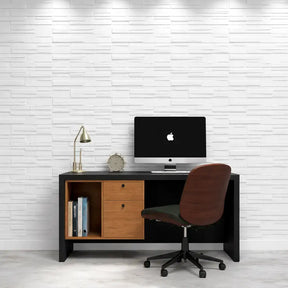 KIT 10 Placas Adesivas 3D Veneza 50x50 – Revestimento de Parede