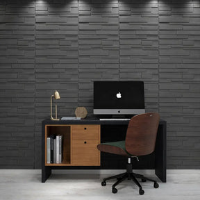 KIT 10 Placas Adesivas 3D Veneza 50x50 – Revestimento de Parede