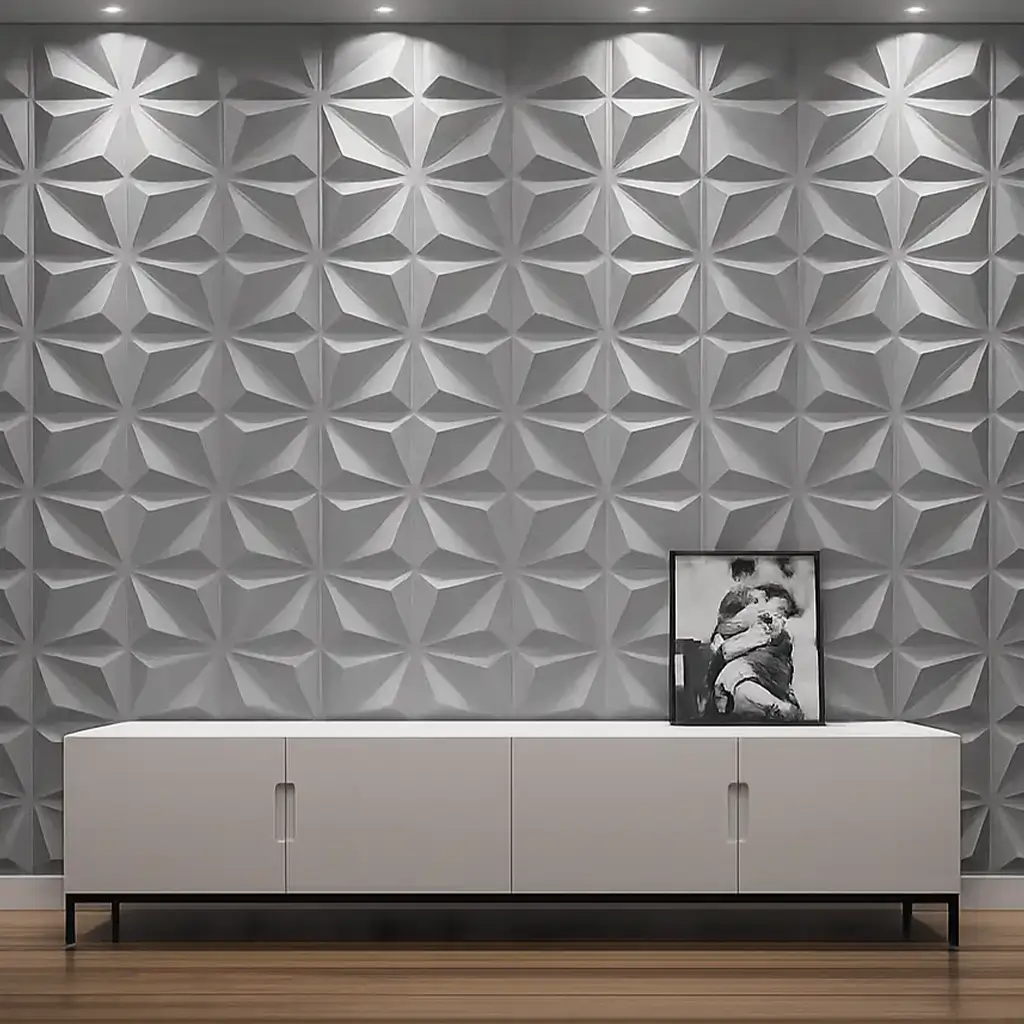 KIT 10 Placas Adesivas 3D London 30x30 – Revestimento de Parede