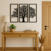 Quadros Vazados Trio da Vida – Feito em Madeira