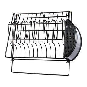 Escorredor de Louça Suspenso Dobrável de Parede