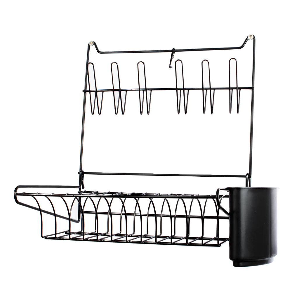 Escorredor de Louça Suspenso Dobrável de Parede