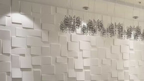 KIT 10 Placas Adesivas 3D Tokyo 50x50 – Revestimento de Parede