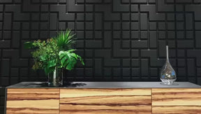 KIT 10 Placas Adesivas 3D Berlin 50x50 – Revestimento de Parede