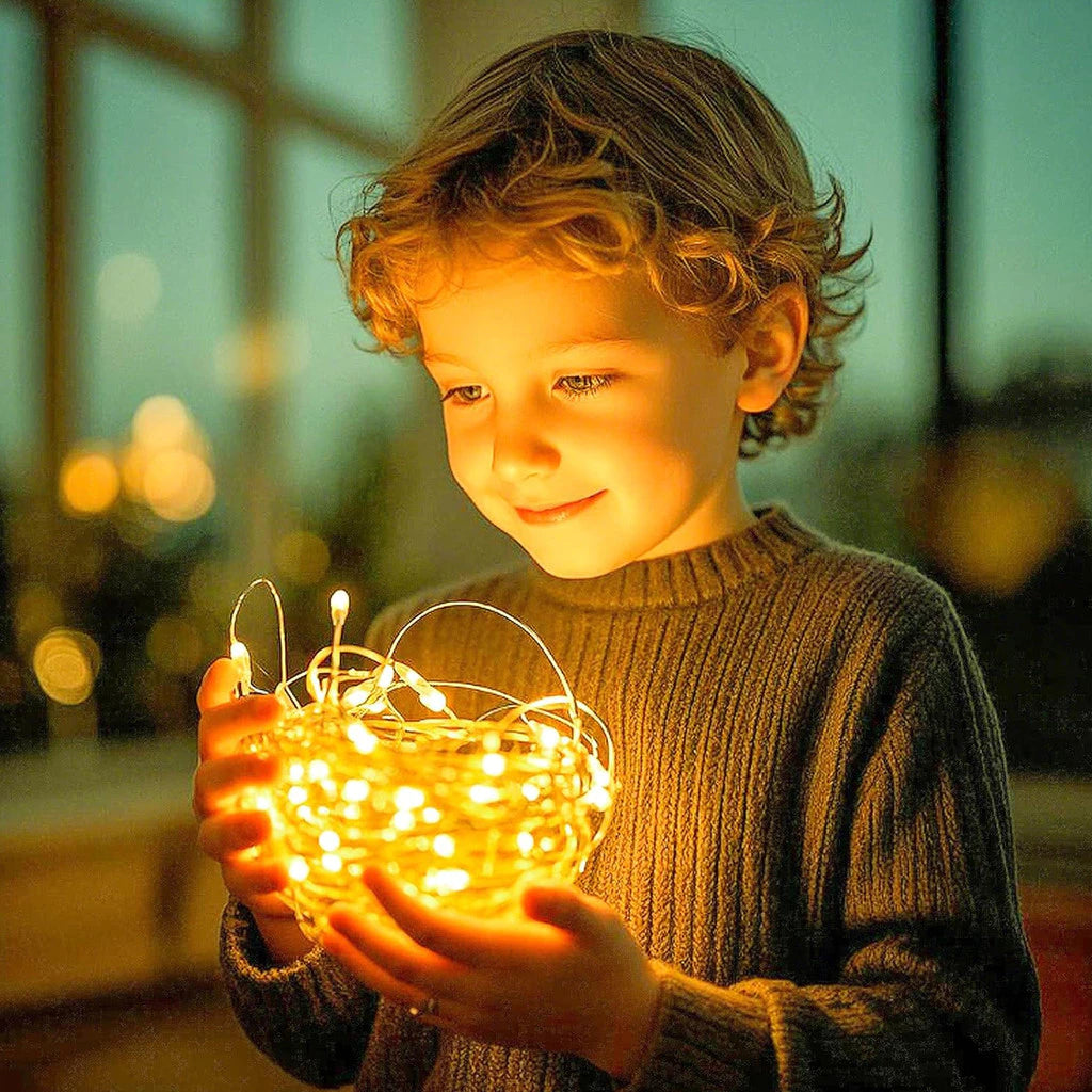 Fio de Fada LED à Prova D'Água com Controle Remoto – 10m ou 20m Bivolt