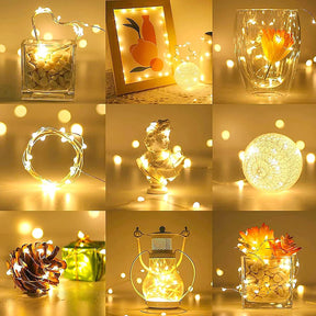 Fio de Fada LED à Prova D'Água com Controle Remoto – 10m ou 20m Bivolt